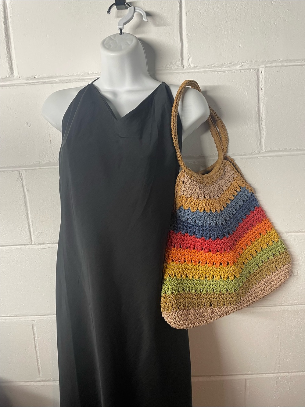 Cappelli Straworld Rainbow Crochet Bag